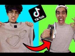 (تجربة جميع خدع تيك توك #٣