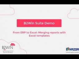 From ERP to Excel: Merging reports with Excel templates (Infor LN)