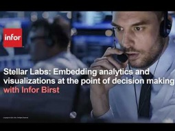 Stellar Labs: Embedding Infor Birst analytics at the point of decision making