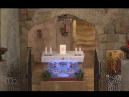 العشية الفصحية يوم السبت المقدس – كنيسة بازيليك البشارة في الناصرة