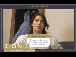 1 ON 1: Paulina Vega 