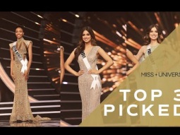 The 70th MISS UNIVERSE Top 3 Picked | Miss Universe
