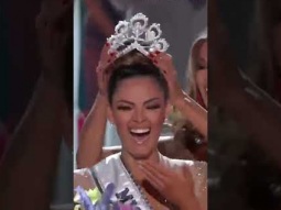 She became MISS UNIVERSE!