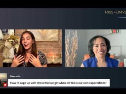 Catriona Gray &amp; Michele Meyer-Shipp Answer Fan Questions on Mental Health | #universeunited