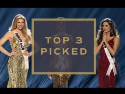 68th MU - Top 3 PICKED! | Miss Universe