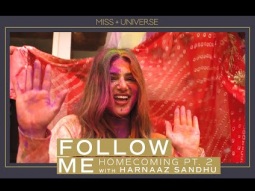 Harnaaz Sandhu’s HOMECOMING! | PART 2 | FOLLOW ME | Miss Universe