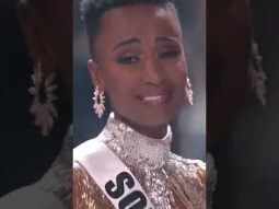 She WON Miss Universe!