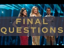 68th MISS UNIVERSE - Final Questions! (2019) | Miss Universe