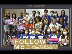 FOLLOW ME: Philippines Part 1 with Harnaaz Sandhu | Miss Universe