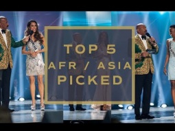 68th MISS UNIVERSE - Top 5 AFR / ASIA PACIFIC CHOSEN! | Miss Universe