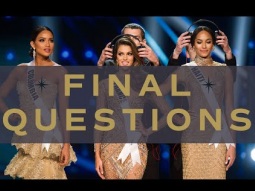 65th MISS UNIVERSE - FINAL QUESTIONS! | Miss Universe