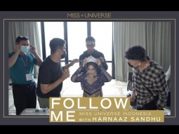 FOLLOW ME: Harnaaz Sandhu Visits INDONESIA! | Miss Universe