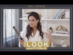 THE LOOK: Soft Curls Hair Tutorial | Miss Universe