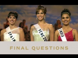 49th MISS UNIVERSE - Top 3&#39;s FINAL QUESTIONS! | Miss Universe