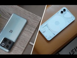 مراجعة للهاتف  Nothing Phone 1 و OnePlus 10T