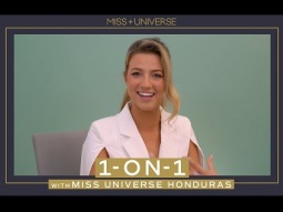 THE FANS ASK, Miss Universe Honduras ANSWERS  | 1 ON 1 | Miss Universe