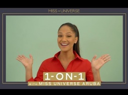 YOU ASKED, Miss Universe Aruba ANSWERED | 1 on 1 | Miss Universe