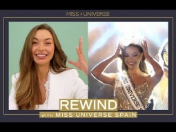 Miss Universe Spain TEARS UP AT HER CROWNING MOMENT | REWIND | Miss Universe