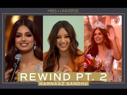 Harnaaz Sandhu Rewatches Her CROWNING MOMENT! Part 2 | REWIND | Miss Universe