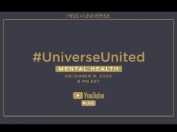 Miss Universe Delegates Discuss Mental Health | #UniverseUnited | Miss Universe