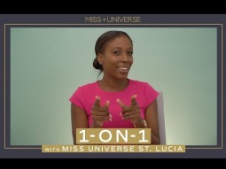 Miss Universe Saint Lucia ANSWERS ALL! | REWIND | Miss Universe