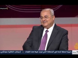 الطيبي في حوار موسع مع الإعلامي القدير محمد كريشان في برنامج &quot;سيناريوهات&quot;- استوديو الجزيرة في الدوحة