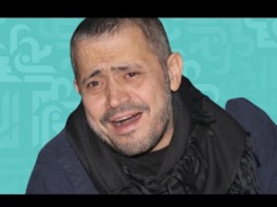 جورج وسوف منهك لم يستطع الوقوف في اسبوع عزاء فقيده وغادر العزاء بحراسة والنجوم حضروا