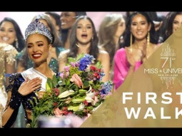 R&#39;Bonney Gabriel&#39;s FIRST WALK as Miss Universe! | Miss Universe