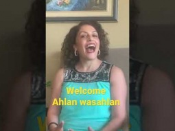 Learn how to say welcome in Arabic 