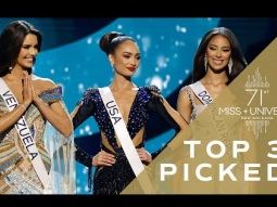 71st MISS UNIVERSE - Top 3 PICKED! | Miss Universe