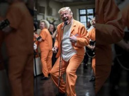 A Presidential Performance: Trump Sings Jailhouse Rock in Detention