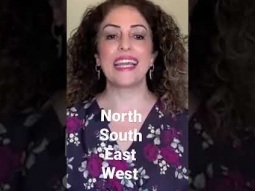 Learn to say North, South,East, West in Arabic 