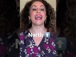Learn how to use north in a sentence in Arabic ⬆️