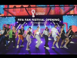 Myriam Fares - FIFA Fan Festival Opening Rehearsals