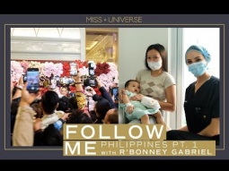 R&#39;Bonney Gabriel Arrives in the Philippines PART 1 | Follow Me | Miss Universe
