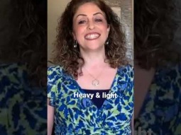 Learn to say heavy &amp; light in Arabic #heavy #light #adjective #speakarabic #grammar #arabic #easy