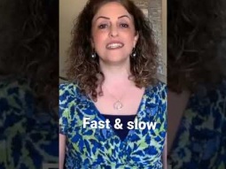 Learn to say fast &amp; slow in Arabic #fast #slow #learning #speakarabic #adjective #grammar #arabic
