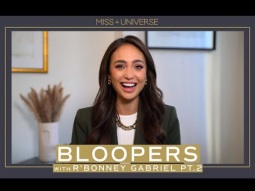 R’Bonney Gabriel BLOOPERS Part 2! | Miss Universe