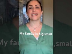 How to say my family is big or small #family #myfamily #big #small #learning #speakarabic #arabic