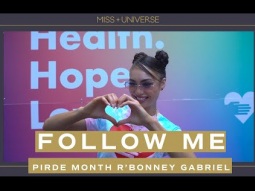 Celebrate Pride Month with R’Bonney Gabriel | Follow Me | Miss Universe