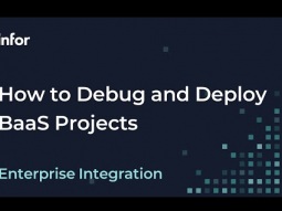 How to Debug and Deploy in Infor Backend as a Service (BaaS)