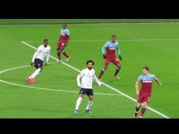 Mo Salah - Liverpool against Westham at London Stadium
