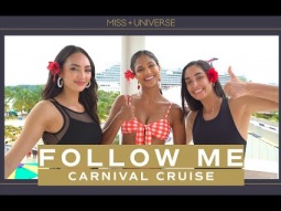 Follow R&#39;Bonney and her MISS UNIVERSE sisters on a Carnival cruise! | FOLLOW ME | Miss Universe