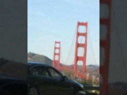Driving in Golden Gate park, San Francisco