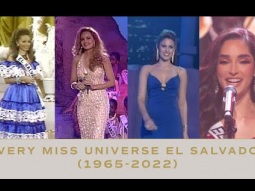 EVERY Miss El Salvador 1965-2022 | Miss Universe