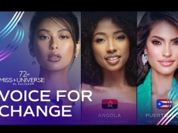 72nd MISS UNIVERSE - Voice for Change Gold Winners | Miss Universe