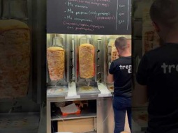 Gyros in Nafplion, Greece. Trendy Grill