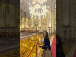 الديفا سميرة سعيد في زيارة لقصر عابدين 