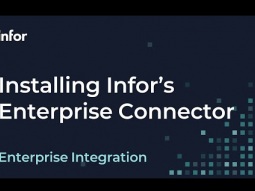 How to install Infor&#39;s Enterprise Connector