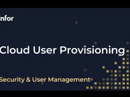 Infor Cloud Portal User Provisioning